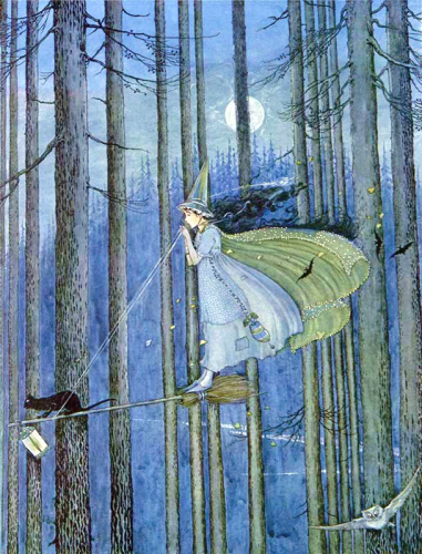 Witch by Ida Rentoul Outhwaite