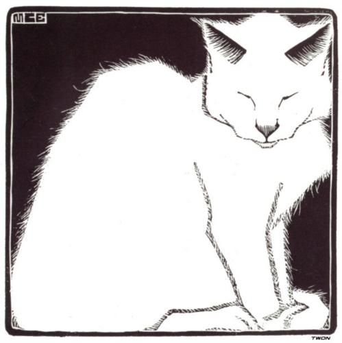 white-cat-by-m-c-escher