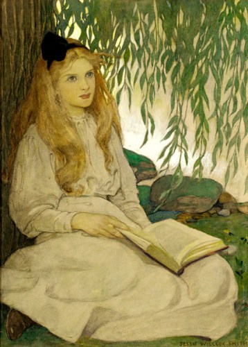 with-thoughtful-eyes-by-jessie-wilcox-smith