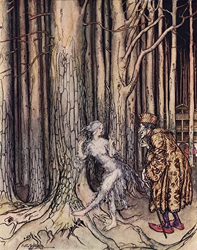 Fitcher's Bird by Arthur Rackham